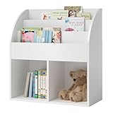 Bellabino Kinderregal Koro, Spielzeug Aufbewahrung, Bücherregal für...