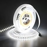 JOYLIT 24V LED Streifen 5M Kaltweiss 6000K 7500LM Sehr Hell CRI 90+,...