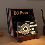 YuanDian Beleuchtete Vinyl-Schallplatten-Aufbewahrung,...