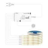 PORFOYO Cabinet Lights COBZ LEDZ StripZ,6 Rollen 1M Warmweiß COB LED...