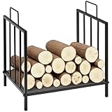 Outsunny Kaminholzregal für innen 44,5 x 33 x 46,5cm Brennholzregal...