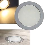 ChiliTec LED Einbauleuchte für Laminat Fliesen 7mm flach 0,6Watt...