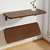 Klappbarer Tisch zur Wandmontage, kompakter Schreibtisch aus Holz,...