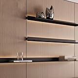 LED-Wandregale mit warmem Licht, Aluminiumlegierung, Wandmontage,...