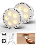 Goodea.Fun LED Schrankbeleuchtung Unterbauleuchte Akku mit Tap Control...