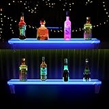 Cimcame LED-beleuchtetes Regal für Likörflaschen, mit Fernbedienung...