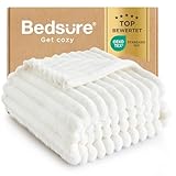 BEDSURE Kuscheldecke Flauschig - Wolldecke & Fleecedecke, Sofadecke,...