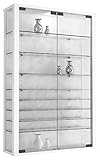 VCM Vitrine Wandvitrine Sammelvitrine Wand Regal Glas Hänge ohne...