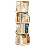 Dhouse Bücherregal Kinder, drehbares Kinderregal mit 4 Ebenen,...