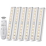 LDOPTO Schrankleuchten Led Schrankbeleuchtung 6er Nachtlicht mit...