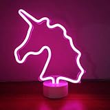 Neon LED Licht - dekorative Stand Leuchte Batterie Neonlicht Schild...