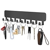 pickpiff Schlüsselbrett mit 8Haken, Schlüssel Organizer Wand...