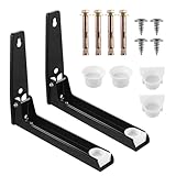 2 STK Mikrowellenhalterung Wandregal für Mikrowellen Regal Wand,...