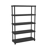 Terry - Scaffale 12045-5c: Modulares Regal, Mit 5 Regalen, für Innen-...
