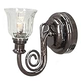 OKJHFD LED-Mini-Vintage-Schreibtischlampe, warme Beleuchtung,...