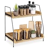 Kaffeebar Zubehör Organizer, Küchenregal Arbeitsplatte Coffee Bar...