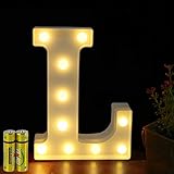 HONPHIER® Buchstaben Lichter Alphabet Lampe LED Brief Beleuchtung ,...