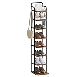 Hzuaneri Vertikales Schuhregal, 8-Stöckige Schuhregale, Schuhturm...