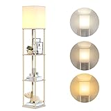 SUNMORY Stehlampe Wohnzimmer,Stehlampe Regal Dimmbar Inklusive...