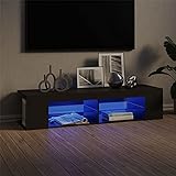 TV-Regal Fernsehschrank mit LED Beleuchtung, Schrank für Wohnzimmer...