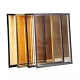 Beleuchteter Aluminiumrahmen Glasregale – stilvolle Schrank- und...