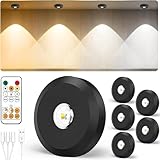 JVURICE® Vitrinenbeleuchtung Led,30 Farbwechsel Schrankbeleuchtung...