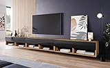 MINIO go for it - Lowboard TV-Schrank I 300x30x33 cm I mit Türen und...