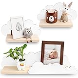 Outentin Wandregal Wolke Kinderzimmer - Wolken Regal Kinderzimmer in...