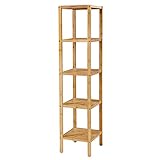 SONGMICS Badezimmerregal, Badregal, Küchenregal, Schuhregal mit 5...