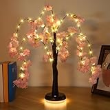 LED Deko Baum Cherry Blossom: 60CM Tischleuchte für gemütliche...