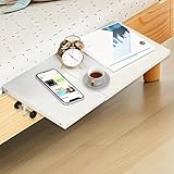 GAESHOW Bettablage zum Einhängen, Ausdehnbar Nachttisch Regal,...