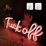 ENUOLI LED -Neonschild, verdammte LED -Neonschilder fick off neon...