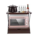 SuhoFutus Mikrowellenregal 2-stufig mit Schublade, Küchenregal...