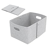 Körbe für die Organisation | Aufbewahrungsbox aus Filzstoff für...