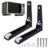 COEWUR 2 Stück Mikrowellenhalterung Wand aus Edelstahl Mikrowellen...