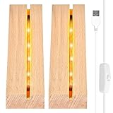 Seasboes LED Lichter Display Basis, 2 Stück LED Lichter Display Basis...