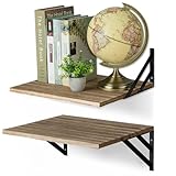 Walasis Wand Regale 30cm Tief Wandregal Holz: Rustikale 40cm Breit...