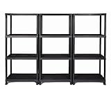 Ondis24 Regal, Lagerregal, 60 x 30 x 138 (H) cm, 12 Zoll Steckregal,...