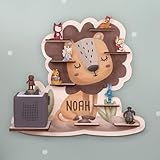 hellomini Personalisiertes Tonie Regal Jungen - Toniebox Regal mit...