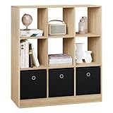 WOLTU Bücherregal Bücherschrank Standregal Würfelregal...