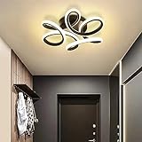 ELINKUME LED moderne Deckenleuchten,30W Spiral Design...