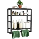 Zuxbolf Badezimmer Regal 3 Ebenen Standregal Badezimmer Organizer...