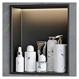 Duschablage, integriertes, wasserdichtes Edelstahlregal mit...