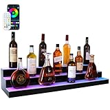 LED-beleuchtetes Regal für Likörflaschen, 101,6 cm, 3 Etagen