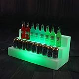 LED beleuchtetes Spirituosenflaschenregal Home Beleuchtung Weinregale...