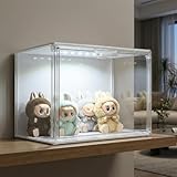 GUDEMAY Transparente stapelbare kunststoffboxen mit magnetischem...