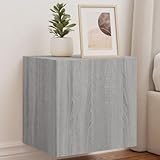 LoogCape TV-Wandschrank mit RGB-LED-Beleuchtung, Grau Sonoma,...