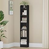 Hzuaneri Bücherregal, 6-stöckiges Standregale, Aufbewahrungsregal,...