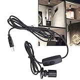 Garosa Mini-LED-Spot-Licht, 5V Spotlight für Schmuck Vitrine Display,...