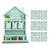 Books Read This Year Counter - Moderner Holz BuchzäHler | Zähler...